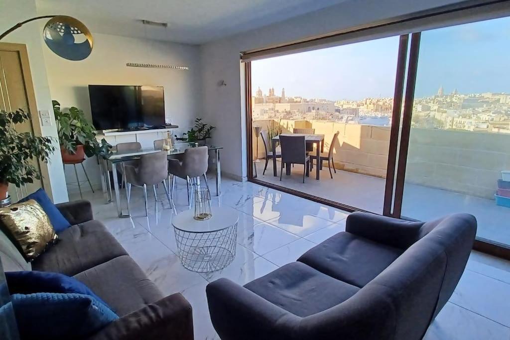 The View Penthouse Leilighet Cospicua Eksteriør bilde
